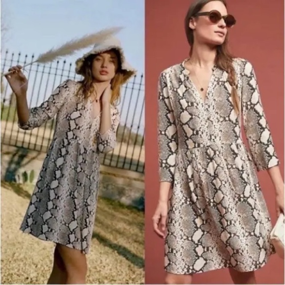 Maeve Anthropology  size M  Snake Dress